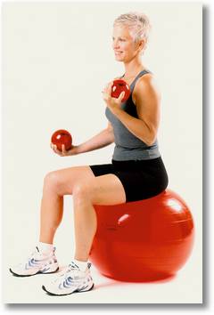 thera uebungmitball gross
