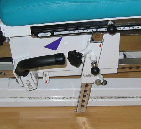 Detailaufnahme Beinpresse