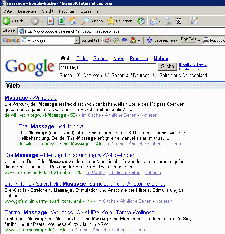 massage - Internet Explorer