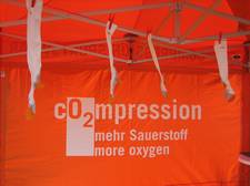 Kompressions-Sportsocken beim Ironman