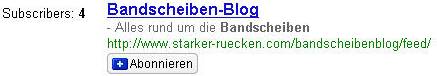 4 Feed-Abonnenten