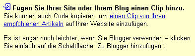 Empfohlene Artikel 2