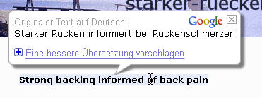 Vorschlag