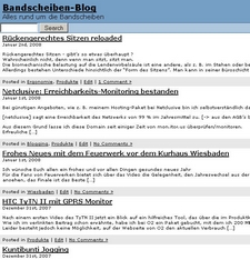 Mobile Bandscheiben