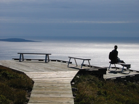 Rast am Cabot Trail in Nova Scotia