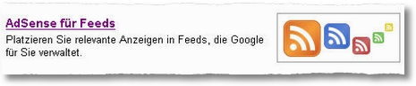 Adsense für Feeds