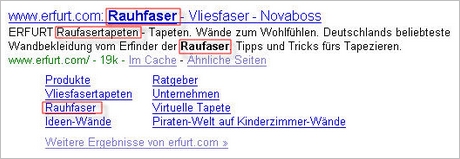 Rauhfaser und Raufaser