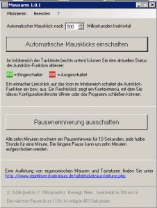 Mausarm-Tool