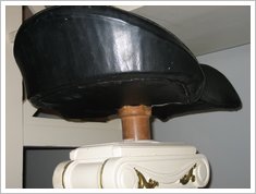 Sattelstuhl von unten