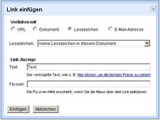 PDF - Inhaltsverzeichnis mit Link erzeugen