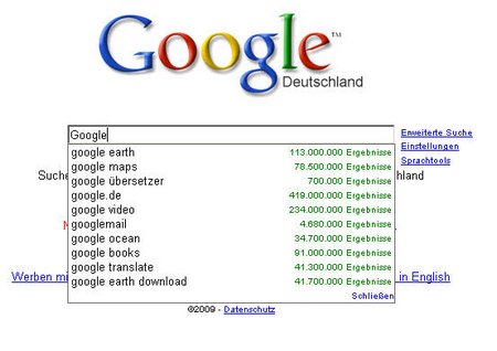 Google klein