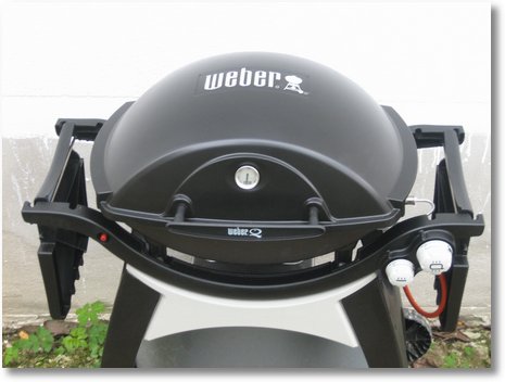 Weber Q 300 schwarz gemoddet